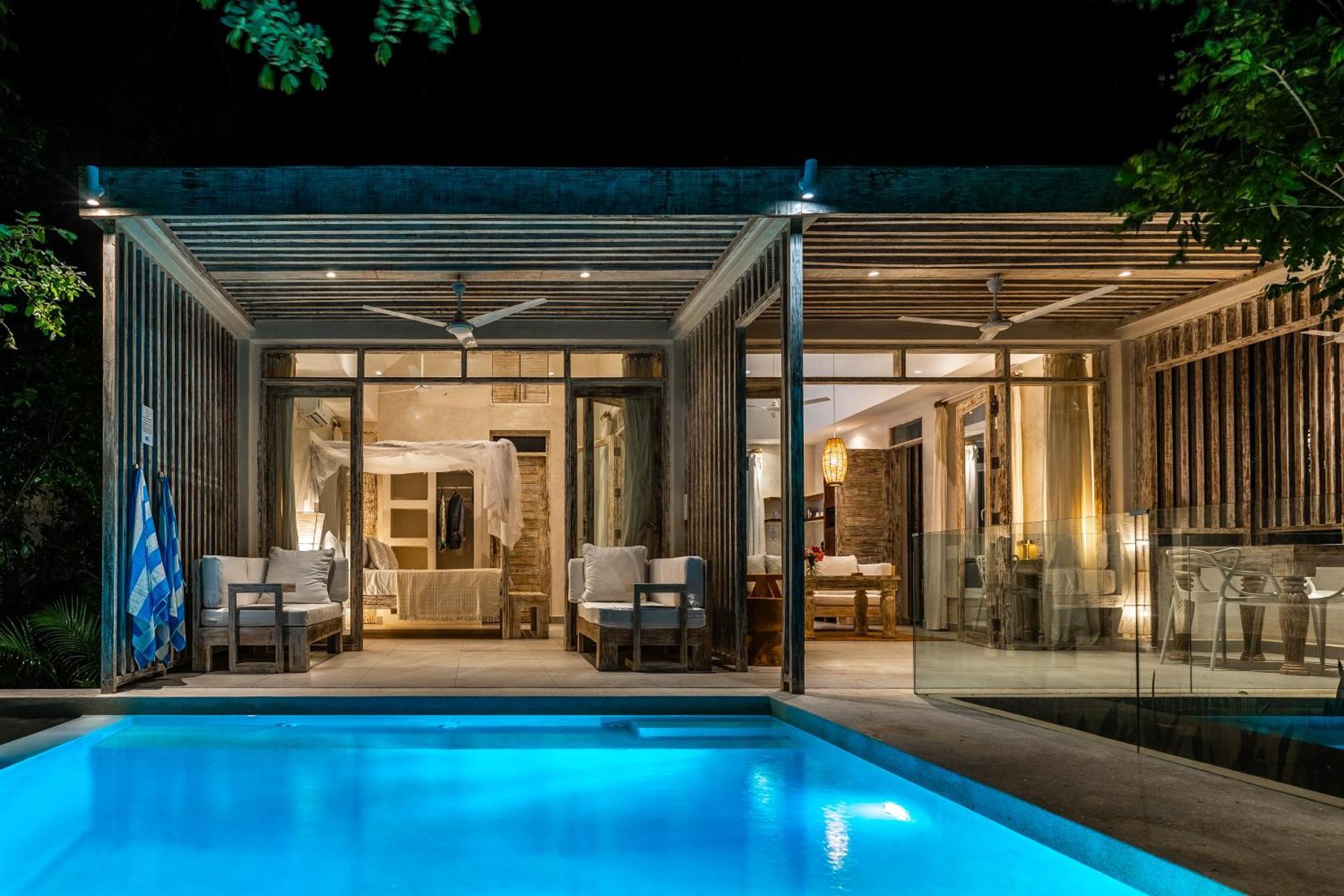 Saffron Villas Диани Бийч Екстериор снимка